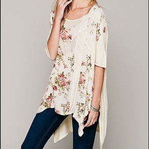 Free People Pieces of my Heart Tunic